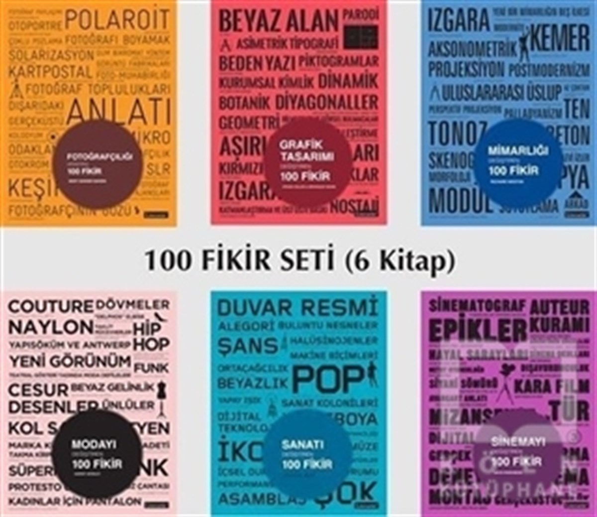 100 Fikir Seti (6 Kitap Takım)