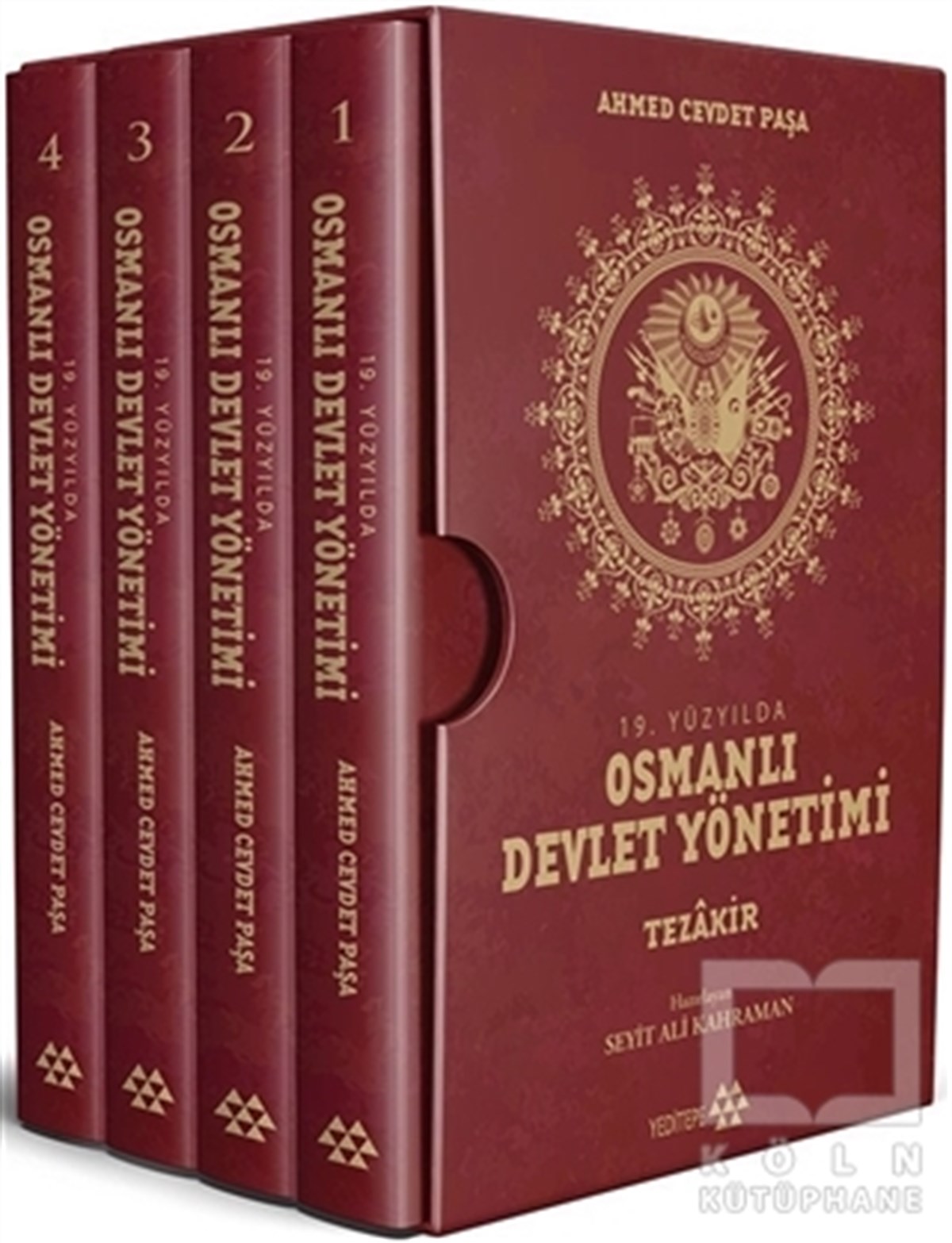 Ahmed Cevdet PaşaAraştırma - İnceleme19. Yüzyılda Osmanlı Devlet Yönetimi (4 Kitap)