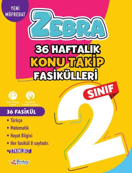 KolektifTüm Dersler2.Sınıf Zebra 36 Haftalık Konu Takip Fasikülleri