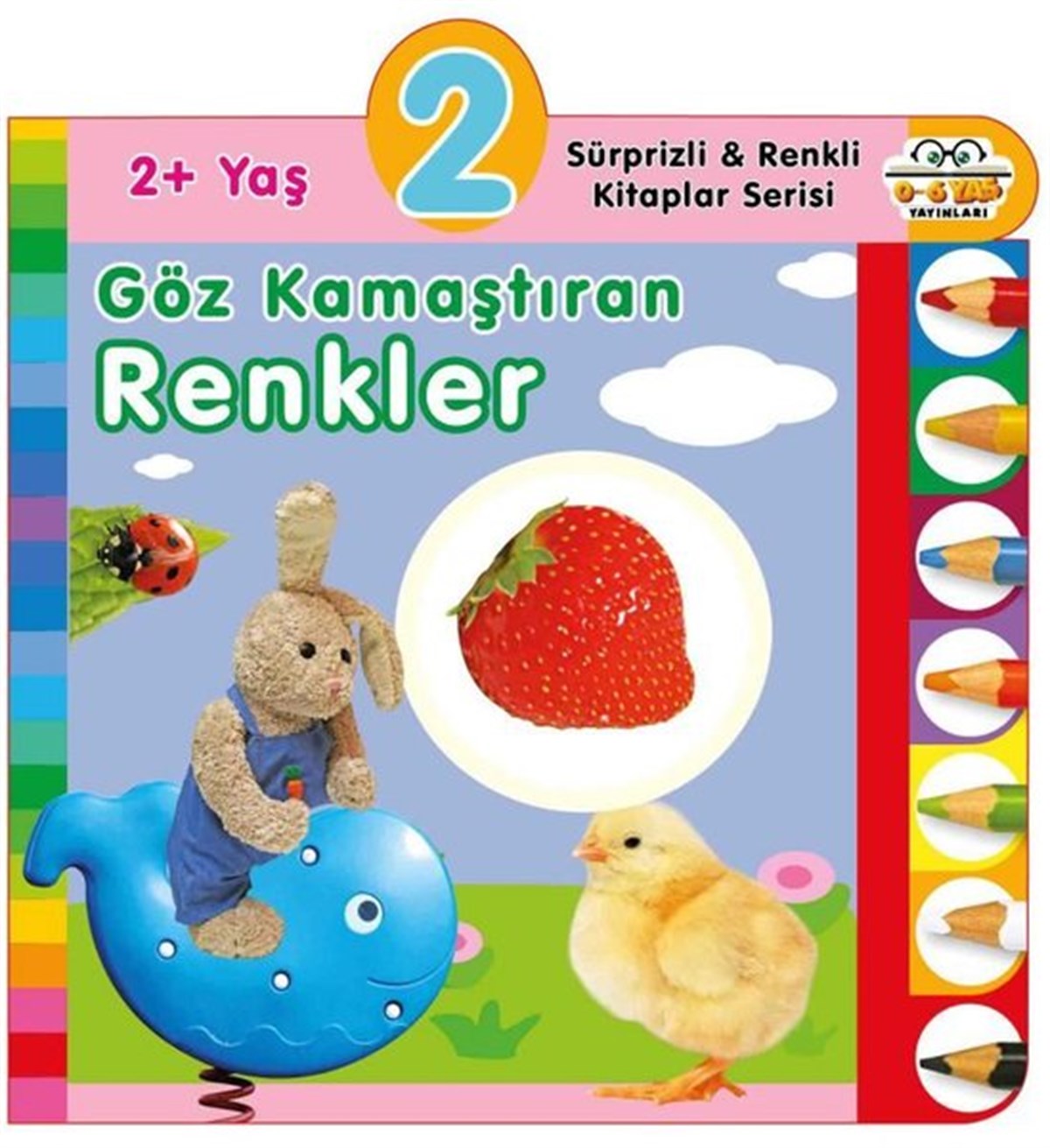 KolektifEgitim Etkinlik Kitaplari2+ Yaş Göz Kamaştıran Renkler - Sürprizli ve Renkli Kitaplar Serisi