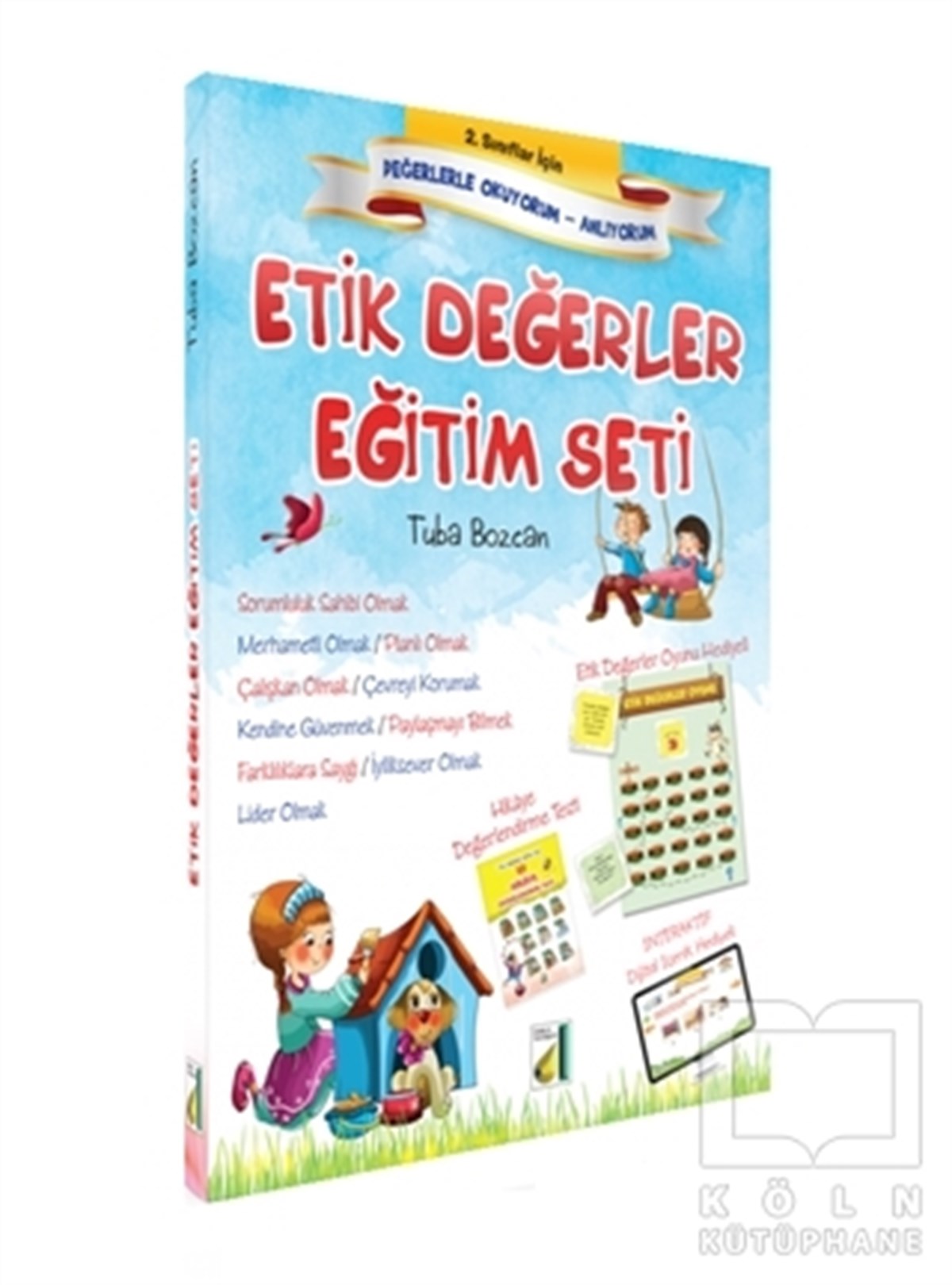 2. Sınıflar İçin Etik Değerler Eğitim Seti (10 Kitap Takım)