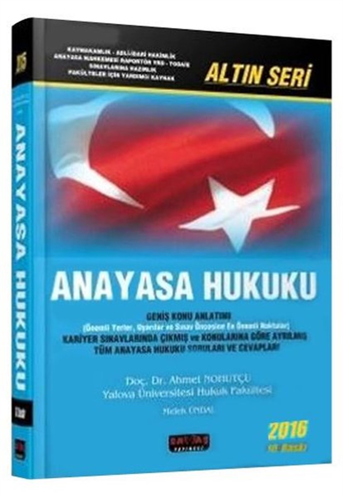 Ahmet NohutçuKPSS2016 Anayasa Hukuku Altın Seri Konu Anlatımı