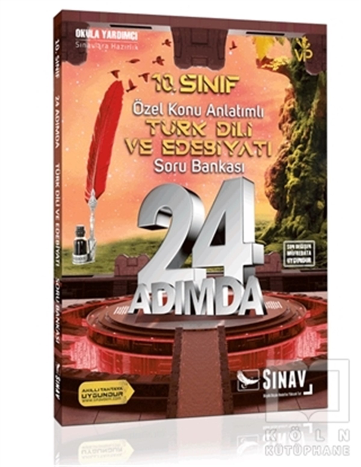 KolektifSınavlara Hazırlık Kitapları2019 10. Sınıf 24 Adımda Türk Dili ve Edebiyatı Özel Konu Anlatımlı Soru Bankası
