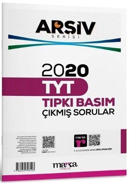 KolektifTYT Tüm Dersler2020 TYT Arşiv Serisi Tıpkı Basım Çıkmış Sorular Tamamı Video Çözümlü