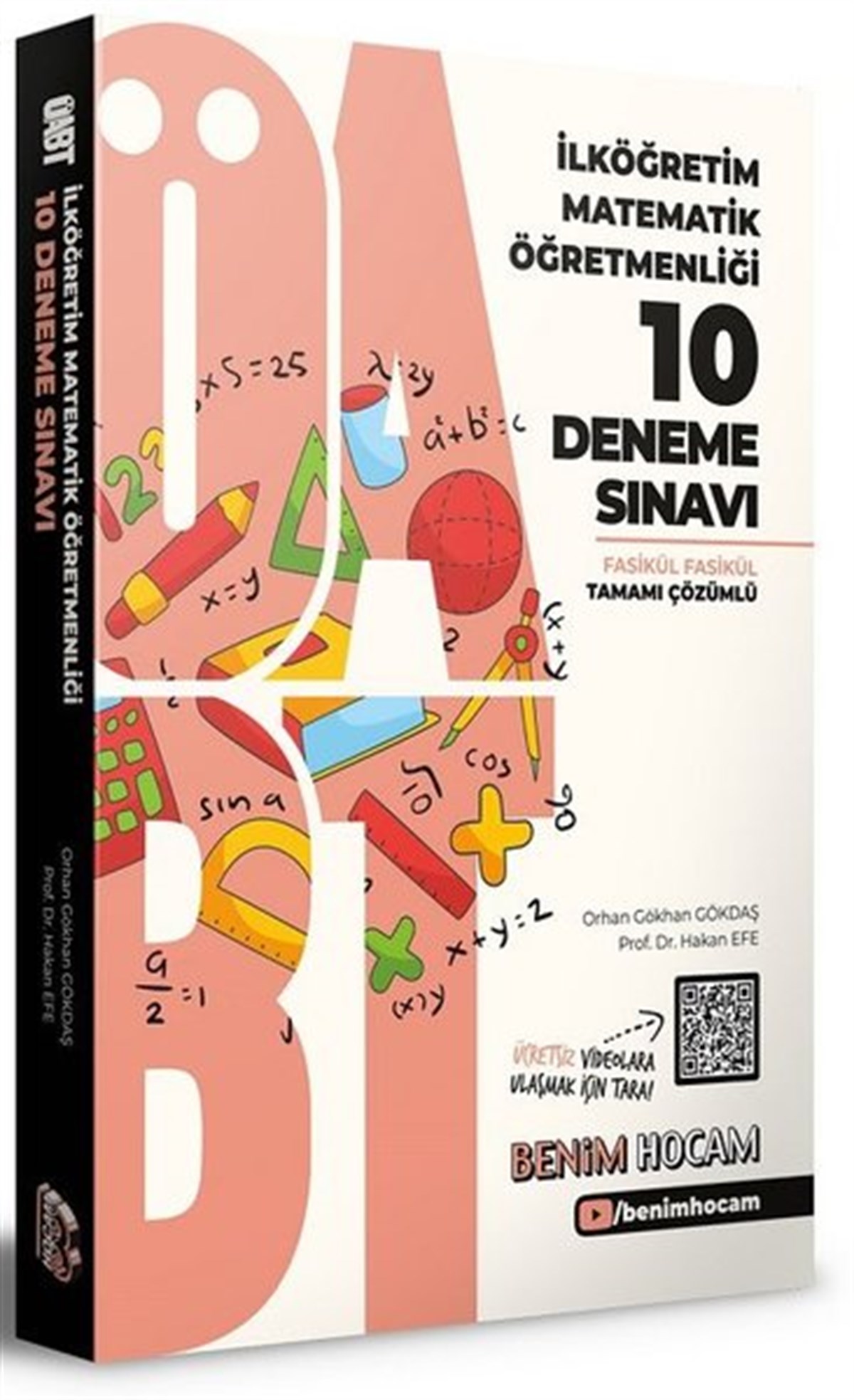 Hakan EfeÖABT2021 ÖABT İlköğretim Matematik Öğretmenliği Tamamı Çözümlü 10 Fasikül Deneme Sınavı