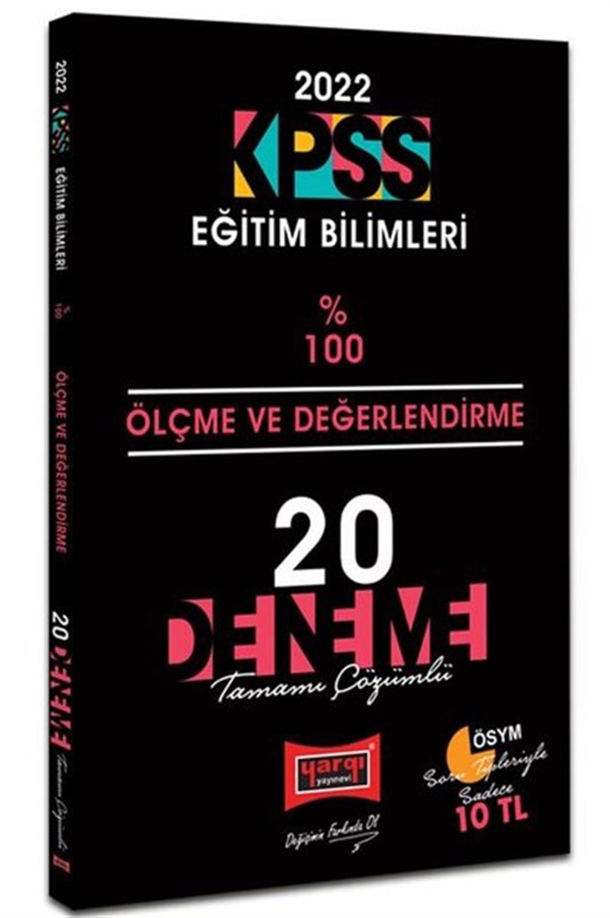 KolektifKPSS2022 KPSS Eğitim Bilimleri Ölçme ve Değerlendirme Tamamı Çözümlü 20 Deneme