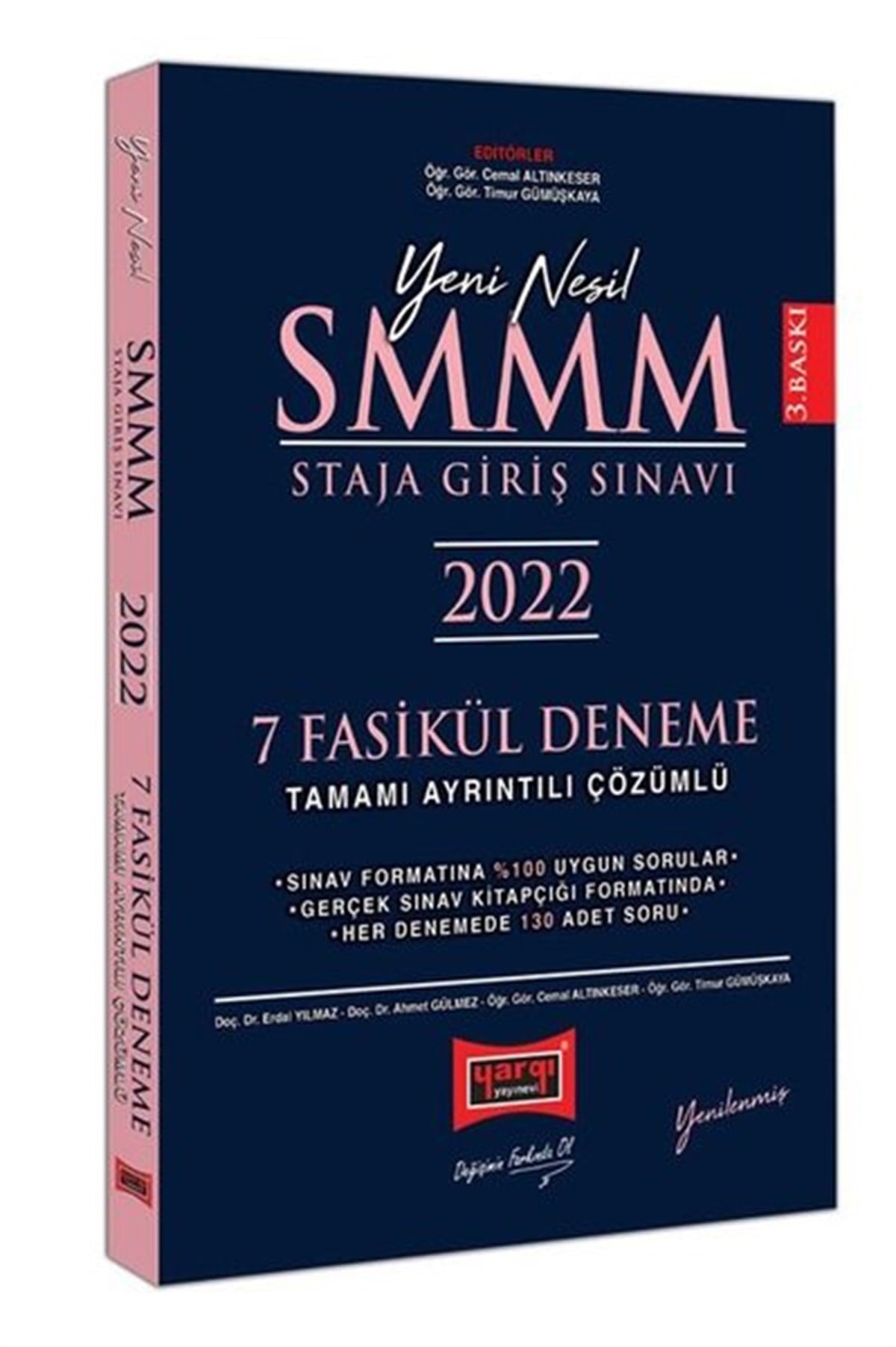 Ahmet GülmezKPSS2022 SMMM Staja Giriş Sınavı Tamamı Ayrıntılı Çözümlü 7 Fasikül Deneme