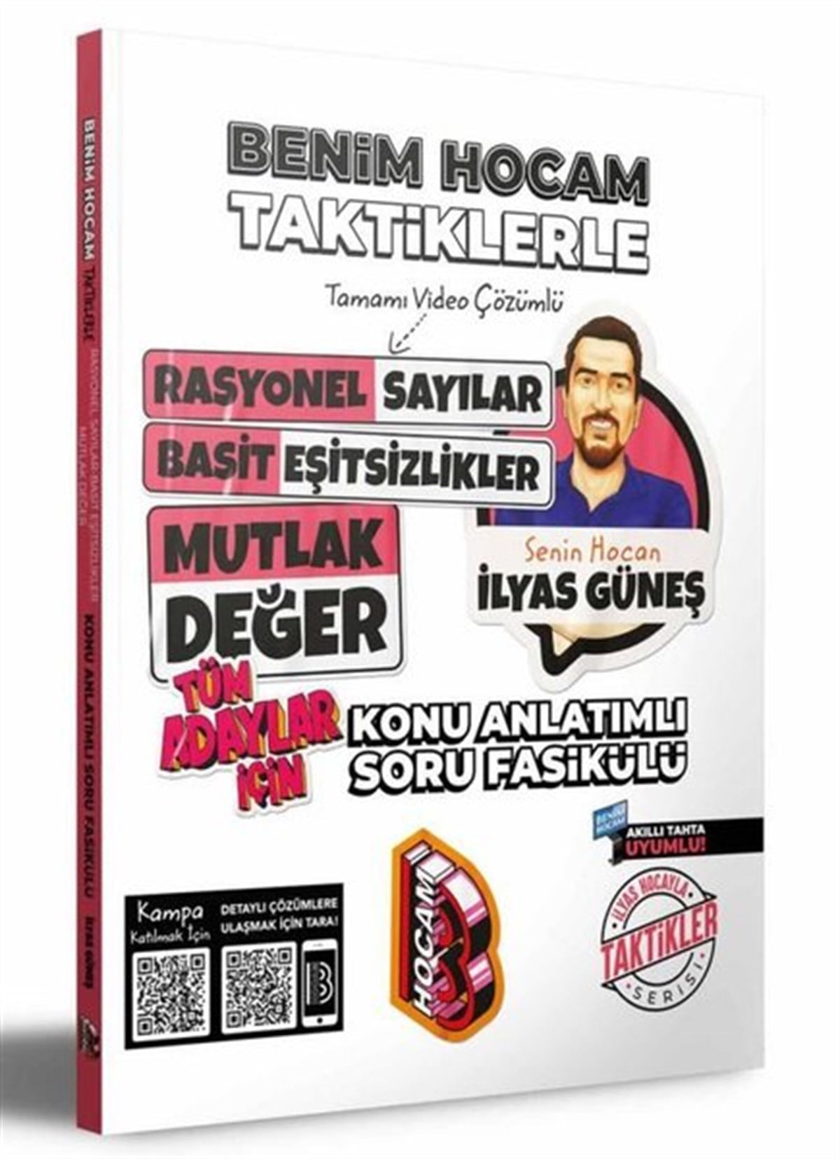 İlyas GüneşKPSS2022 Tüm Adaylar için Taktiklerle Rasyonel Basit Eşitsizlikler ve Mutlak Değer Konu Anlatımlı Soru Fasikülü