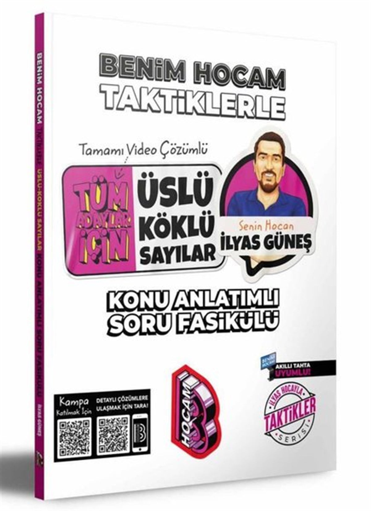 İlyas GüneşKPSS2022 Tüm Adaylar için Taktiklerle Üslü - Köklü Sayılar Konu Anlatımlı Soru Fasikülü