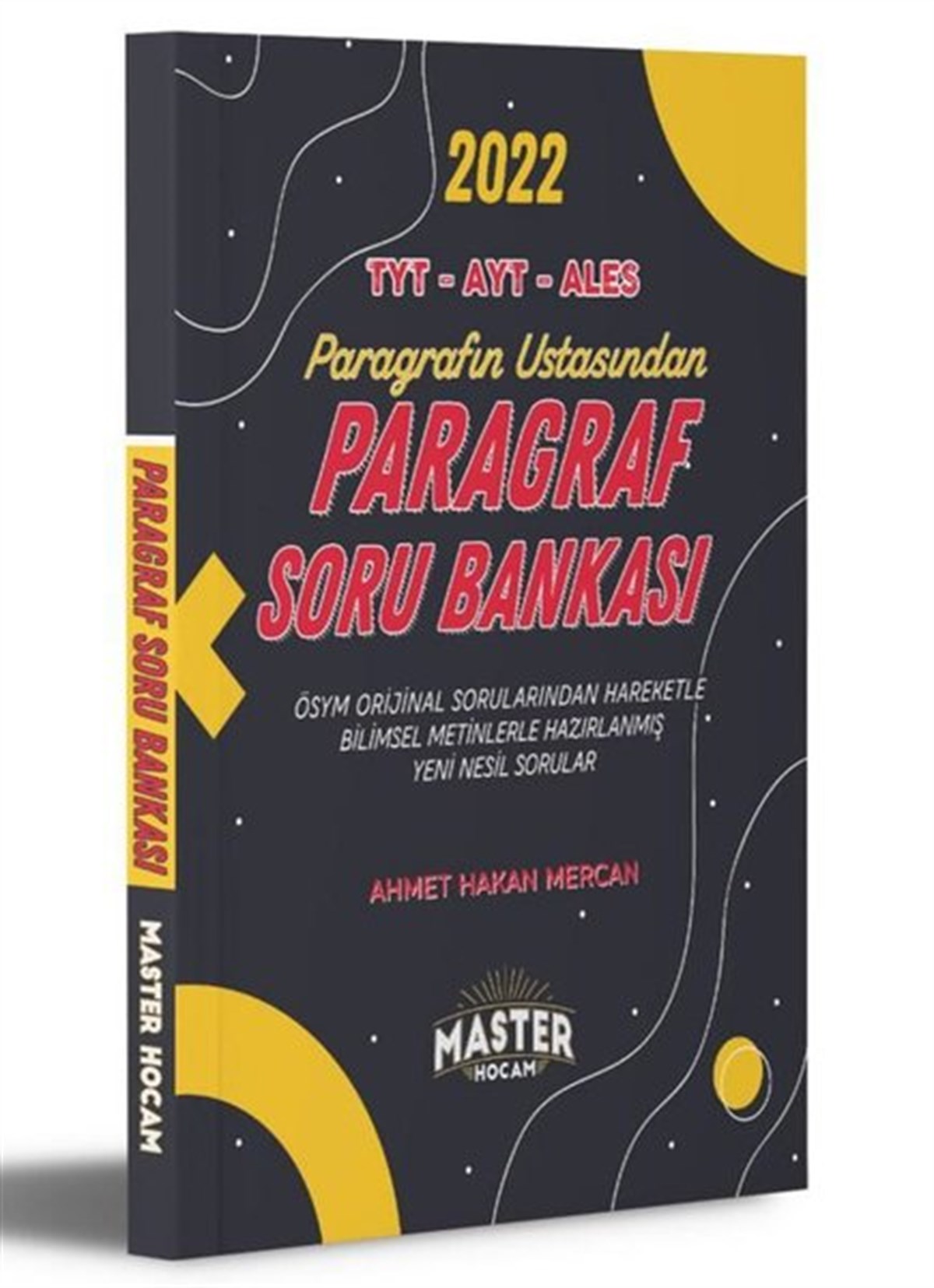Ahmet Hakan MercanAlan Yeterlilik Testi (YKS-AYT)2022 TYT - AYT - ALES Paragraf Soru Bankası Master Hocam Serisi