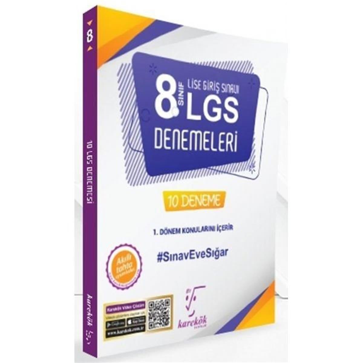 KolektifLGS Tüm Dersler2023 8.Sınıf LGS 1.Dönem 10'lu Deneme