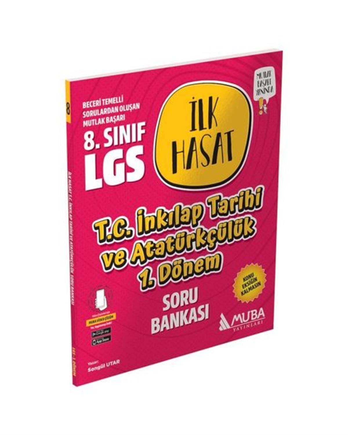KolektifLGS Tarih2023 8.Sınıf LGS 1.Dönem T.C. İnkılap Tarihi ve Atatürkçülük İlk Hasat 8 Deneme