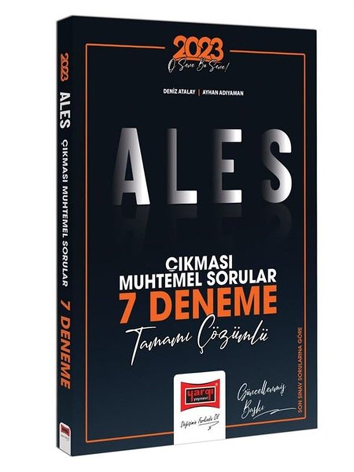 Ayhan AdıyamanALES2023 ALES Çıkması Muhtemel Sorular Tamamı Çözümlü 7 Deneme