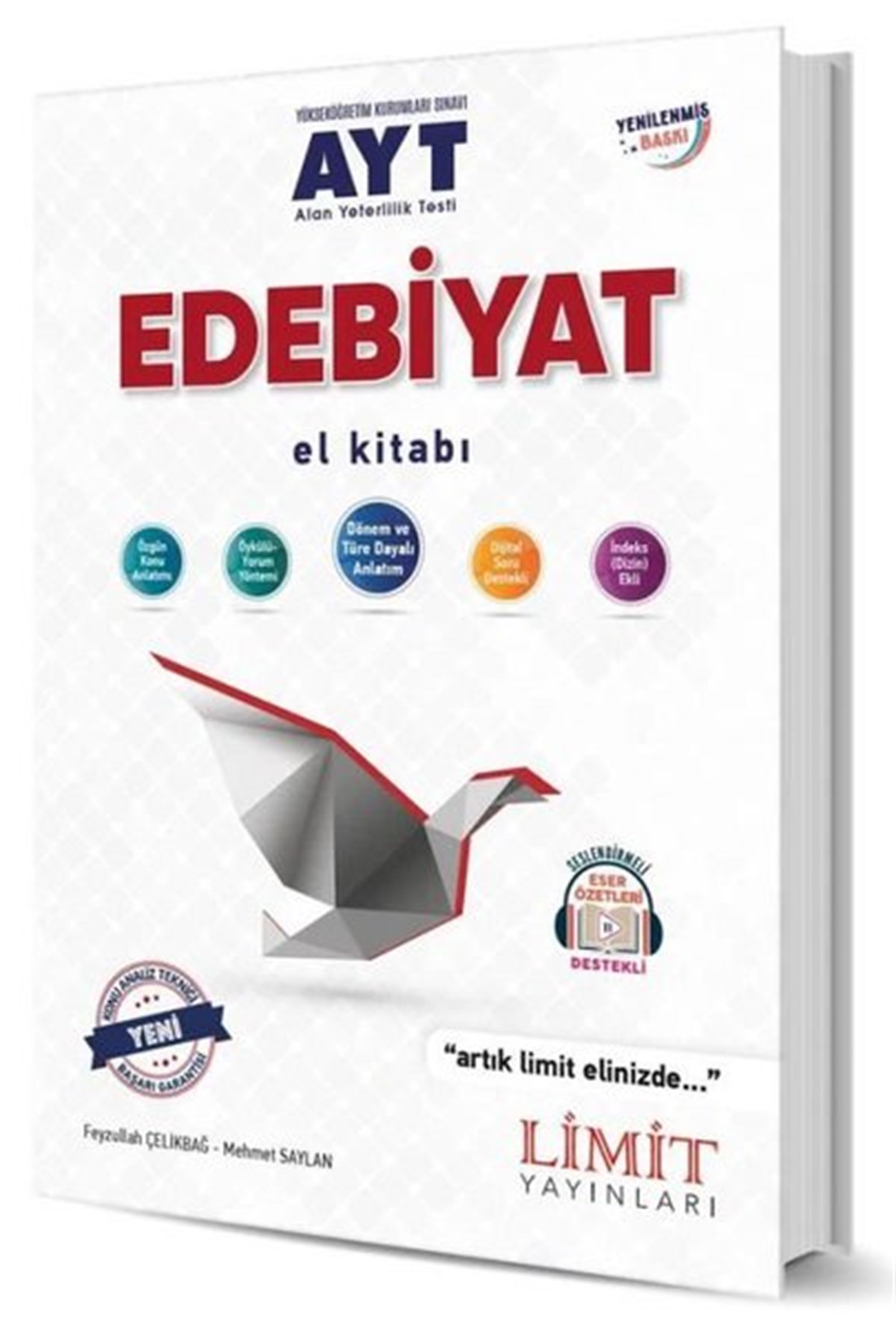 KolektifTemel Yeterlilik Testi - Alan Yeterlilik Testi (YKS-TYT/AYT)2023 AYT Edebiyat El Kitabı