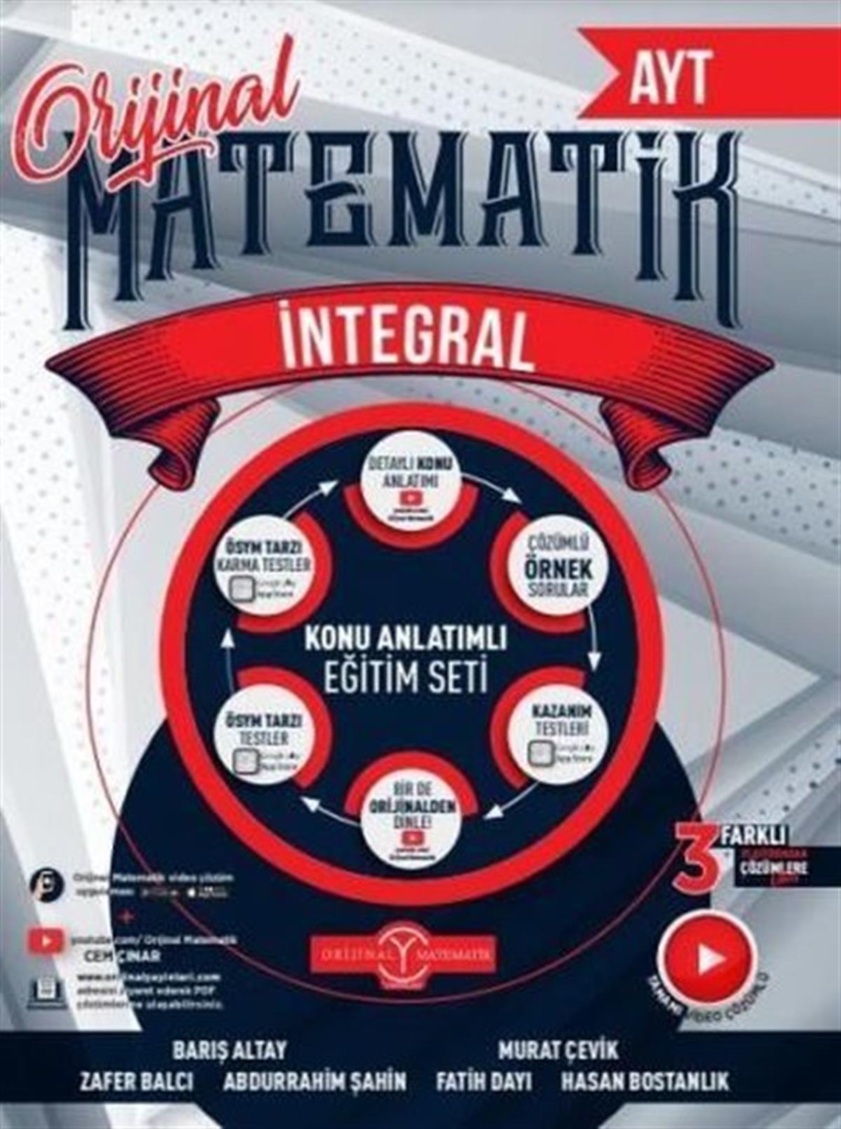 KolektifAYT Matematik2023 AYT İntegral Konu Anlatımlı Eğitim Seti