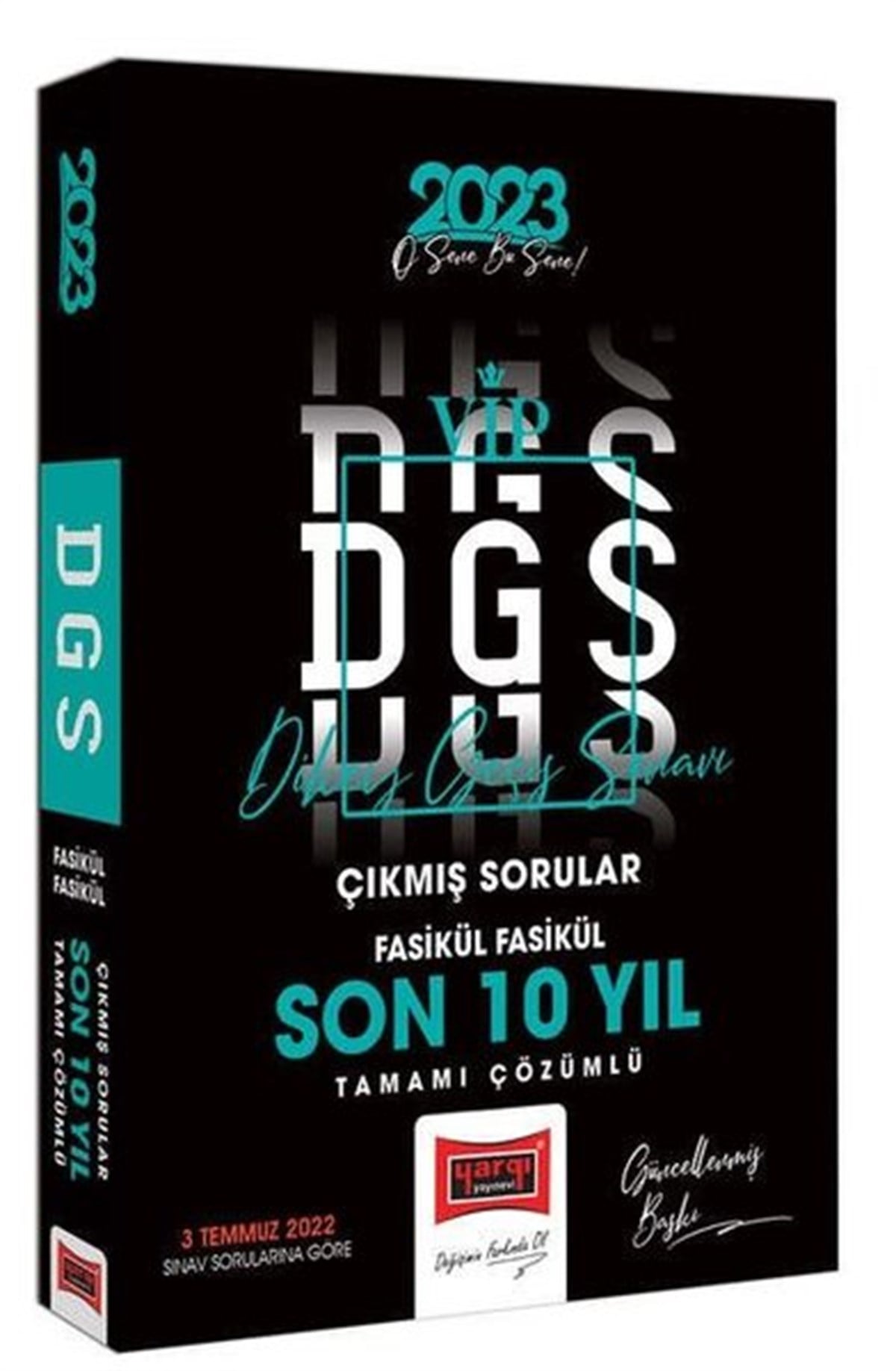 KolektifDGS2023 DGS Son 10 Yıl Tamamı Çözümlü Fasikül Fasikül Çıkmış Sınav Soruları