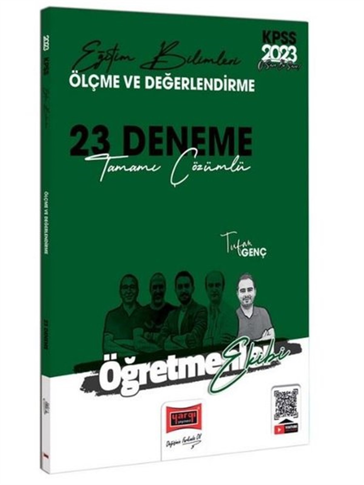 Tufan GençKPSS2023 KPSS Eğitim Bilimleri Öğretmenler Ekibi Ölçme ve Değerlendirme Tamamı Çözümlü 23 Deneme Sınavı