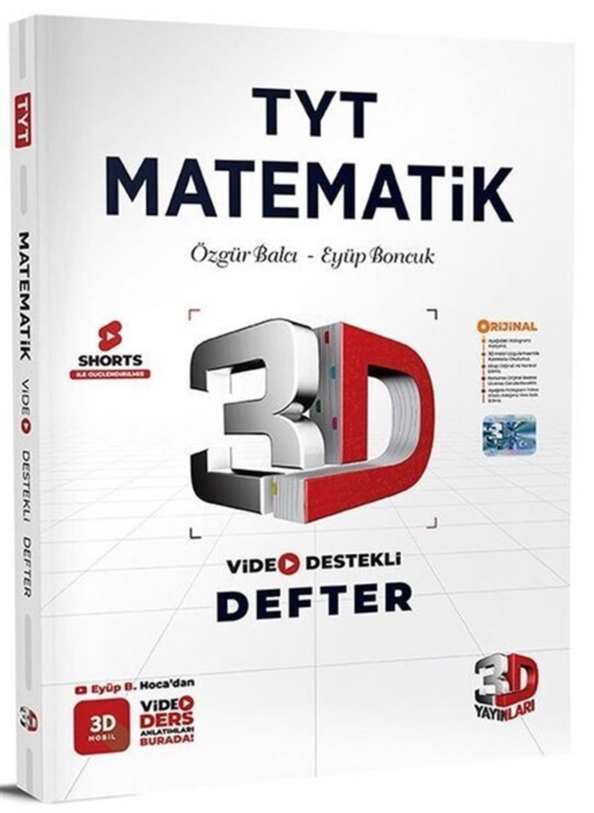KolektifTYT Matematik2023 TYT Matematik Video Destekli Defter