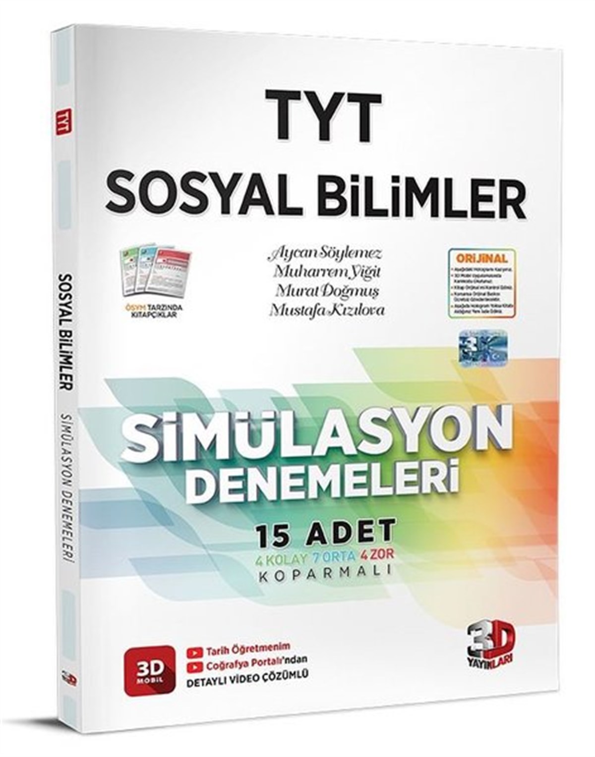 KolektifTemel Yeterlilik Testi - Alan Yeterlilik Testi (YKS-TYT/AYT)2023 TYT Simülasyon Sosyal Bilimler Denemeleri