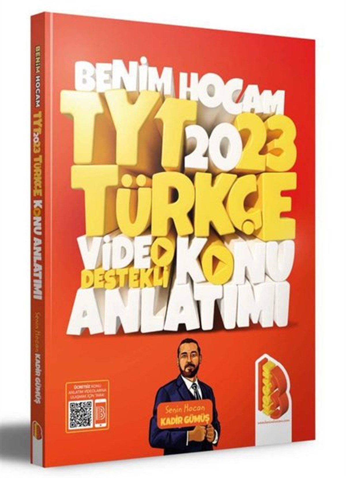 Kadir GümüşTemel Yeterlilik Testi - Alan Yeterlilik Testi (YKS-TYT/AYT)2023 TYT Türkçe Video Destekli Konu Anlatımı