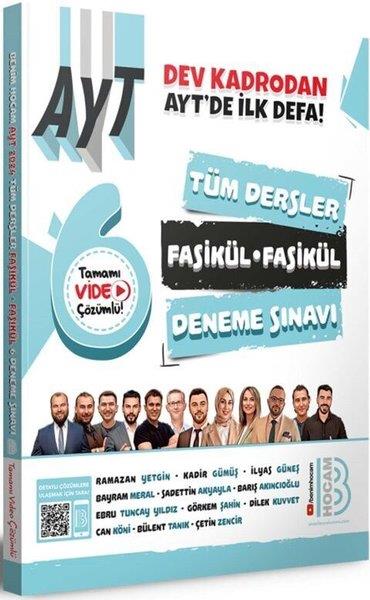 KolektifAYT Tüm Dersler2024 AYT Tüm Dersler Fasikül Fasikül 6 Deneme Sınavı
