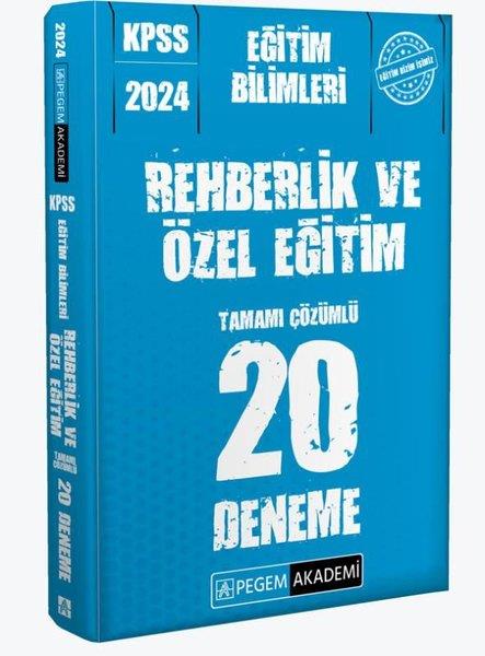 KolektifKPSS Deneme Sinavi - Yaprak Test2024 KPSS Eğitim Bilimleri Rehberlik ve Özel Eğitim 20 Deneme