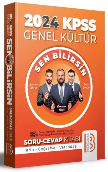 Bayram MeralKPSS Soru Bankasi Kitaplari2024 KPSS Genel Kültür Sen Bilirsin Tarih - Coğrafya - Vatandaşlık Soru Cevap Kitabı
