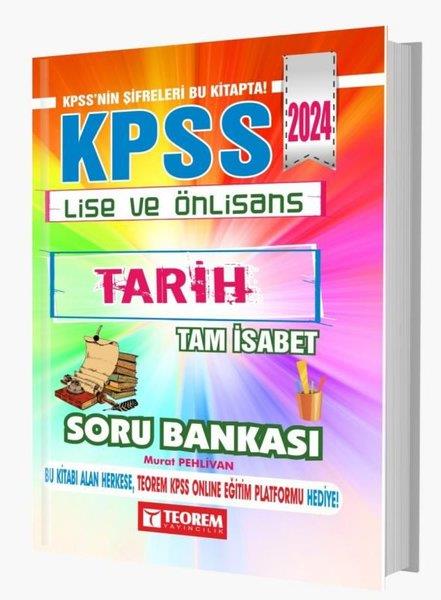 KolektifKPSS Soru Bankasi Kitaplari2024 KPSS Lise Ön Lisans Tam İsabet Tarih Soru Bankası