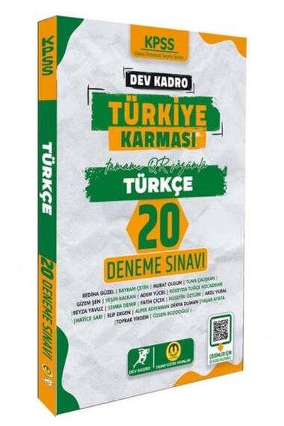 KolektifKPSS Deneme Sinavi - Yaprak Test2024 KPSS Türkçe Dev Kadro 20 Deneme