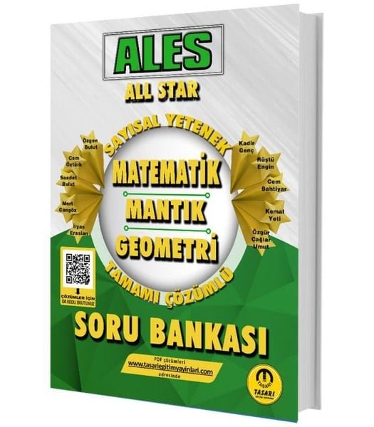 Özgen BulutALES Soru Bankasi Kitaplari2025 ALES All Star Sayısal Yetenek Matematik Mantık Geometri Çözümlü Soru Bankası