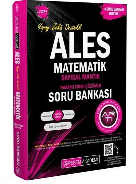 KolektifALES Soru Bankasi Kitaplari2025 ALES Matematik Sayısal Mantık Tamamı Video Çözümlü Soru Bankası