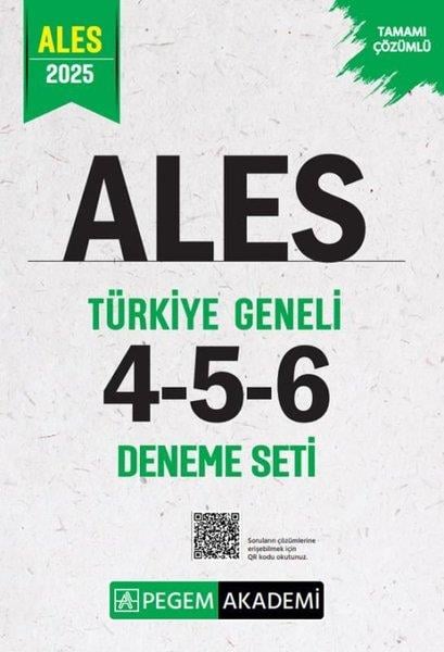 KolektifKPDS Deneme Sinavi - Yaprak Test2025 ALES Tamamı Çözümlü Türkiye Geneli 4 - 5 - 6 (3'lü Deneme Seti)