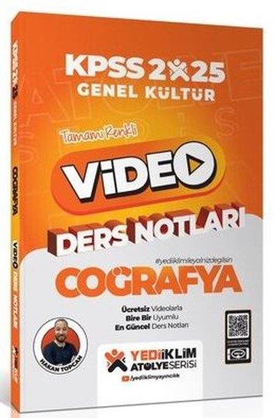 KolektifKPSS Konu Anlatim Kitaplari2025 KPSS Atölye Genel Kültür Coğrafya Video Ders Notları