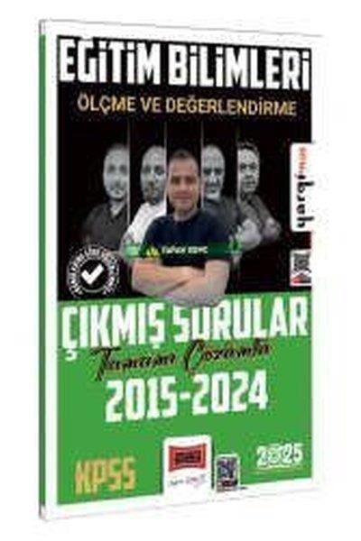 KolektifKPSS Çikmis Sorular2025 KPSS Eğitim Bilimleri Ölçme ve Değerlendirme Tamamı Çözümlü Çıkmış Sorular
