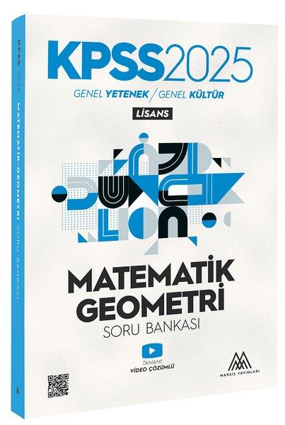KolektifKPSS Soru Bankasi Kitaplari2025 KPSS Matematik - Geometri Soru Bankası Genel Yetenek Genel Kültür Lisans