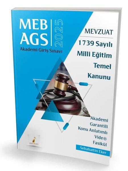 Sebahattin EkerDiger2025 MEB - AGS Mevzuat 1739 Sayılı Milli Eğitim Temel Kanunu Akademi Giriş Sınavı