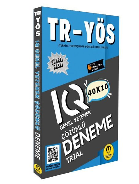 Özgen BulutDiger Sinavlara Hazirlik2025 TR YÖS IQ 40x10 Çözümlü Deneme