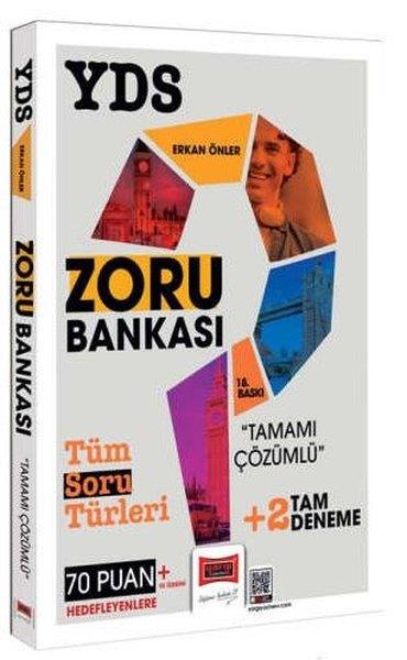 Erkan ÖnlerYDS Soru Bankasi Kitaplari2025 YDS Tamamı Çözümlü Zoru Bankası + 2 Deneme İlaveli