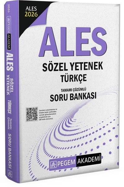 KolektifALES Soru Bankasi Kitaplari2026 ALES Sözel Yetenek Türkçe Tamamı Çözümlü Soru Bankası
