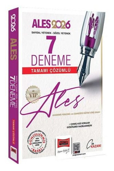 KolektifALES Deneme Sinavi - Yaprak Test2026 ALES VIP Sayısal - Sözel Yetenek Tamamı Çözümlü 7 Deneme
