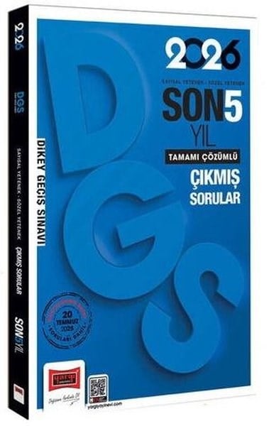 KolektifDGS Çikmis Sorular2026 DGS Sayısal - Sözel Yetenek Son 5 Yıl Çıkmış Sorular