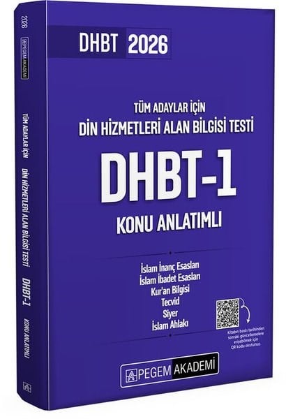 KolektifKPSS Konu Anlatim Kitaplari2026 Din Hizmetleri Alan Bilgisi Testi DHBT - 1 Konu Anlatımlı