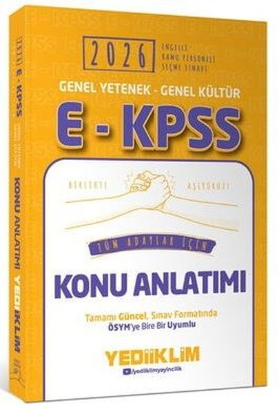 KolektifKPSS Konu Anlatim Kitaplari2026 E - KPSS Genel Yetenek Genel Kültür Tüm Adaylar İçin Konu Anlatımı