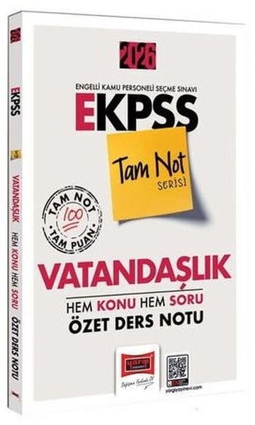 KolektifKPSS Konu Anlatim Kitaplari2026 E - KPSS Tam Not Serisi Vatandaşlık Hem Konu Hem Soru Özet Ders Notu