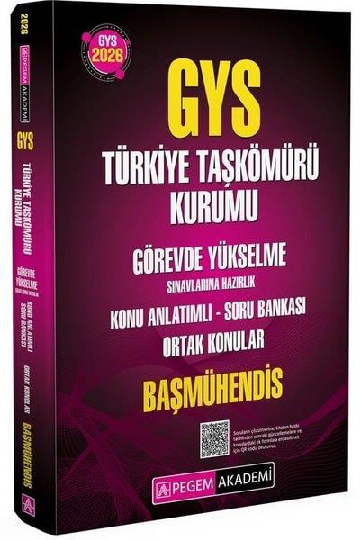 KolektifGYS (Görevde Yükselme Sinavi)2026 GYS Türkiye Taşkömürü Kurumu Görevde Yükselme Sınavlarına Hazırlık Konu Anlatımlı Soru Bankası