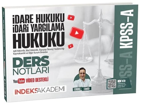 KolektifKPSS Konu Anlatim Kitaplari2026 KPSS A Grubu İdare ve İdari Yargılama Hukuku Video Ders Notları