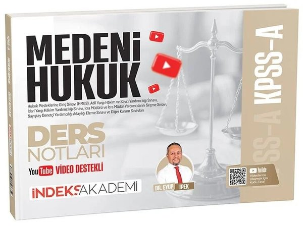 KolektifKPSS Konu Anlatim Kitaplari2026 KPSS A Grubu Medeni Hukuk Video Ders Notları