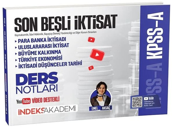 KolektifKPSS Konu Anlatim Kitaplari2026 KPSS A Grubu Son Beşli İktisat Video Ders Notları