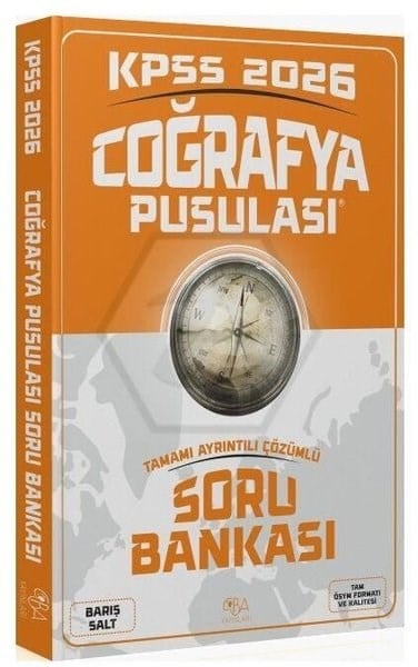 KolektifKPSS Soru Bankasi Kitaplari2026 KPSS Coğrafya Pusulası Soru Bankası Çözümlü