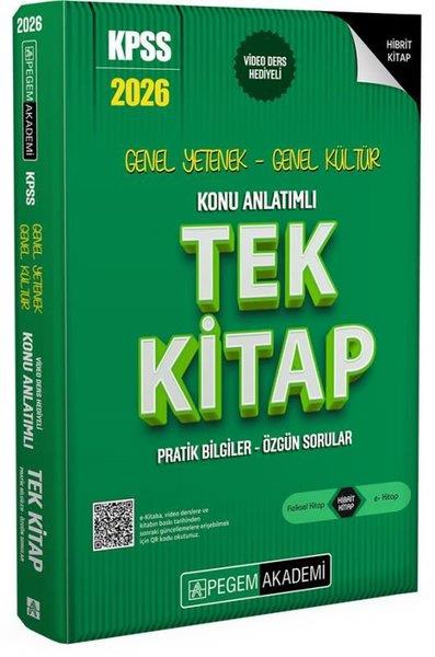 KomisyonKPSS Konu Anlatim Kitaplari2026 KPSS Genel Yetenek Genel Kültür Konu Anlatımlı Tek Kitap